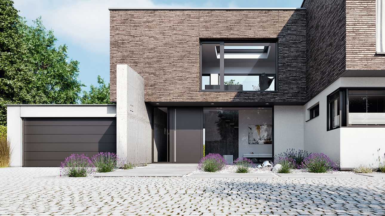 Aluminium Haustüren von Schüco